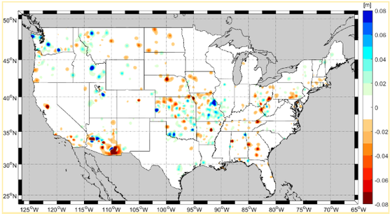 GPS on BM impact map