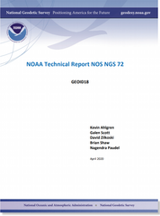 GEOID 18 Technical Report