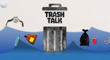 Trash Talk title slide. 