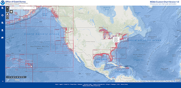 NOAA Custom Chart interface