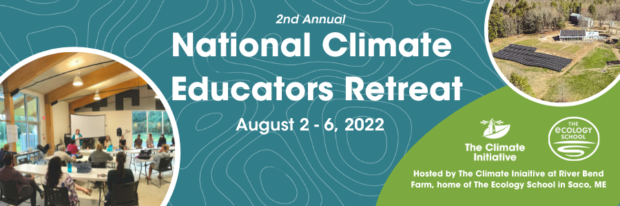 National Climate Educators Retreat Banner