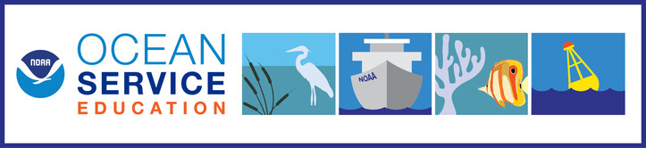 NOAA Ocean Service Education Banner