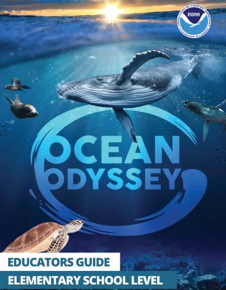 The image cover for the Ocean Odyssey Educators Guide.
