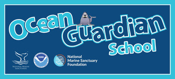 Ocean guardian school logo.