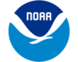 NOAA logo with space