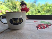 mug and sticker