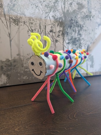 The finished caterpillar.
