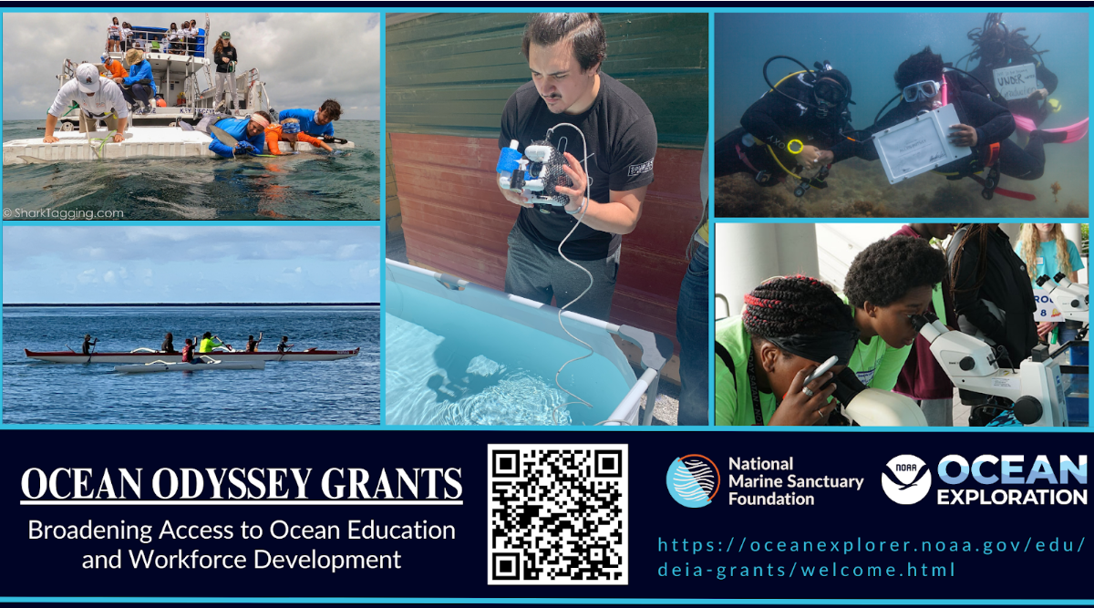 Ocean Odyssey Grants, National Marine Sanctuary Foundation, Ocean Exploration