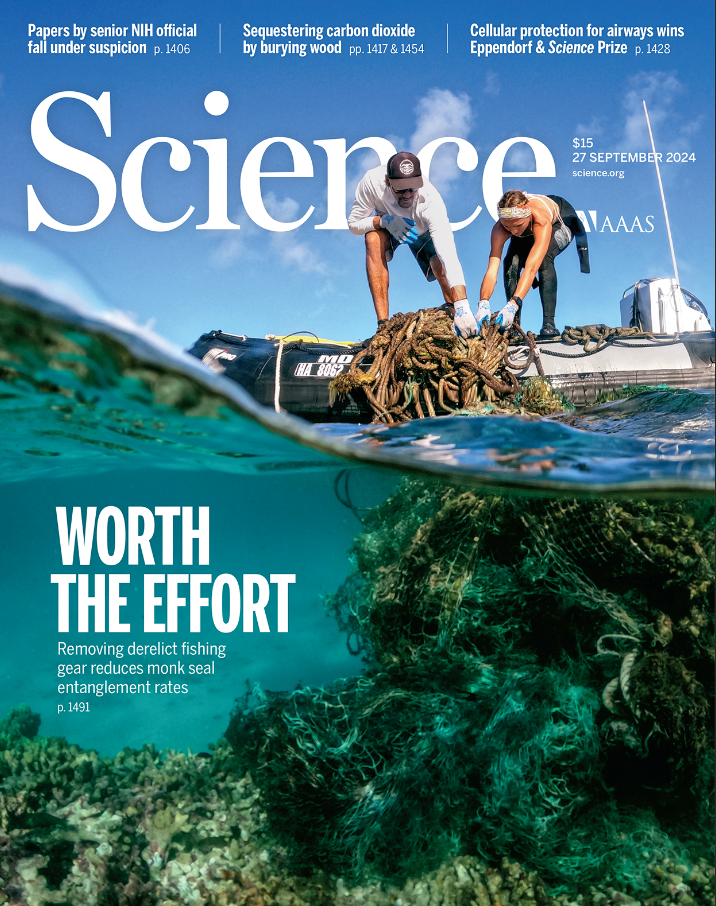 science journal cover. 