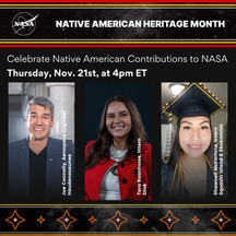 NASA Native American Heritage Month Celebrations Poster