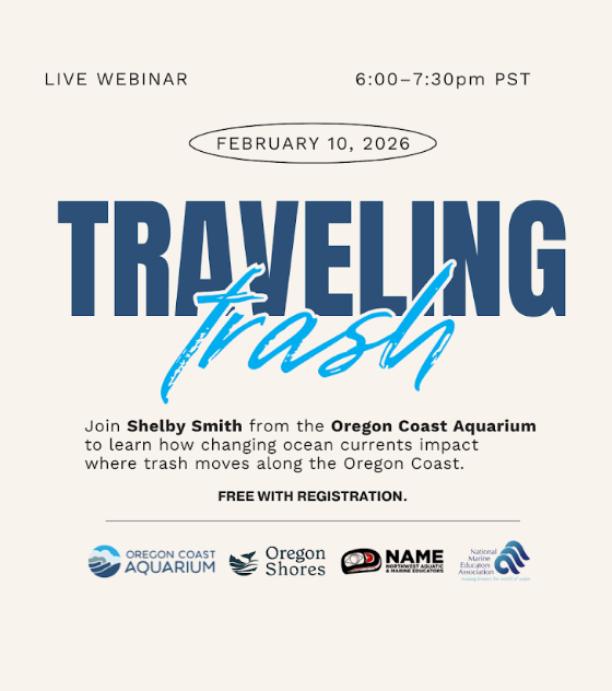 Oregon Coast Aquarium Webinar Flyer (February 10th, 2026)