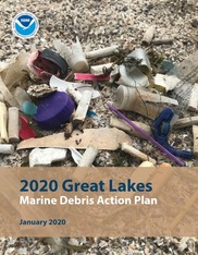 Cover page of the Great Lakes Marine Debris Action Plan