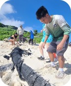 JFK High School Guam Beach Cleanup