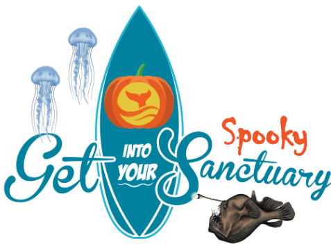 Get into Your Sanctuary visual element with a Halloween theme