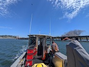 20250530 NOAA Response to Boat Fire