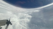 NOAA P-3 "Miss Piggy" inside the eye of Cat 5 Hurricane Melissa