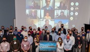 NPS students and faculty join virtual attendees of the warfare innovation workshop