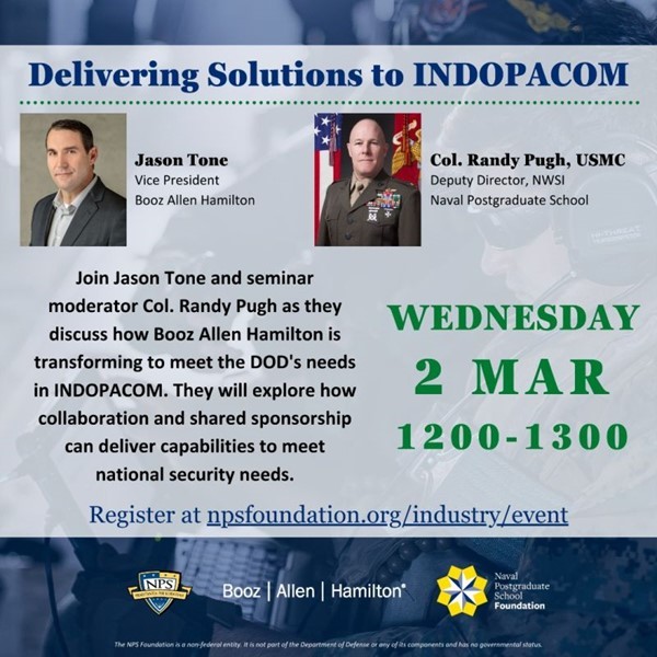 Event: Delivering Solutions to INDOPACOM