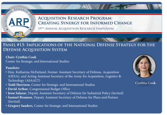 Implications of the National Defense Strategy for Defense Acquisition System
