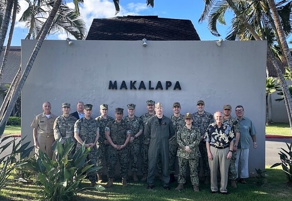 Nimitz Research Group students visit COMPACFLT at Pearl Harbor, Hawaii.