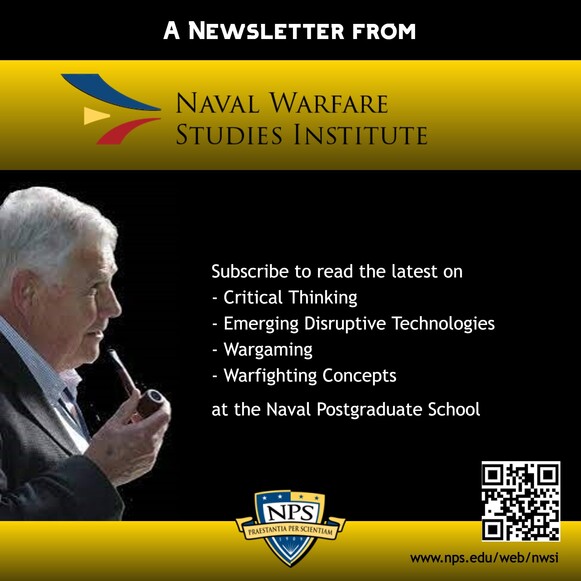 Wayne Hughes Naval Warfare Studies Institute: Newsletter promotion
