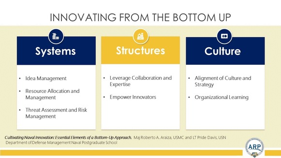Innovating from the Bottom Up: Systems, Structures, Culture