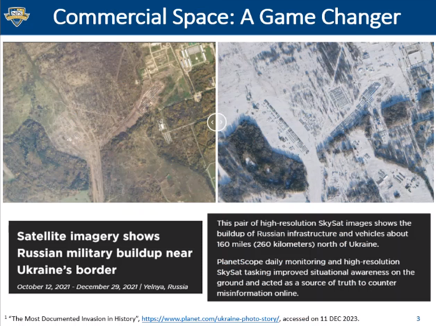 satellite images of Russian military buildup near Ukraine's border