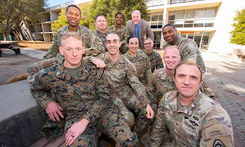 Program Management students at NPS