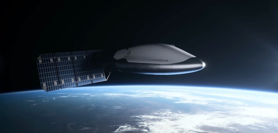 cargo ship in space