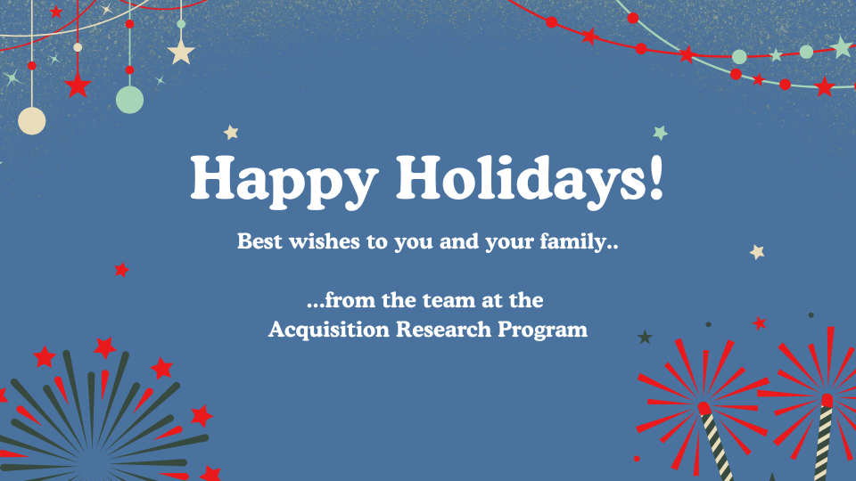 Happy Holidays from the team at ARP