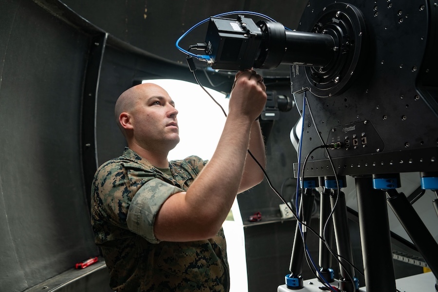 U.S. Marine Corps Capt. Chris Henderson