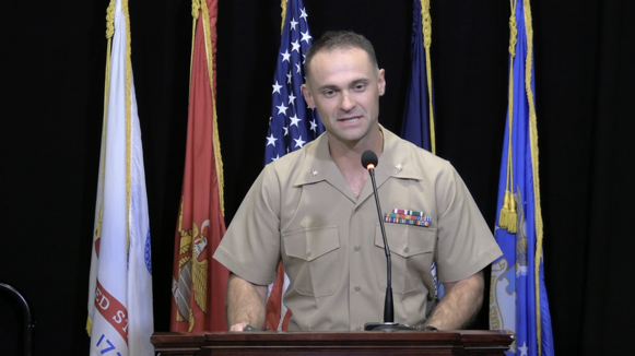 Maj Dillon Pierce, USMC