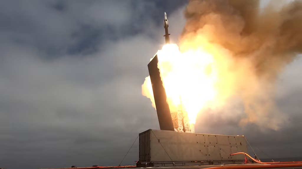 missile firing from a container