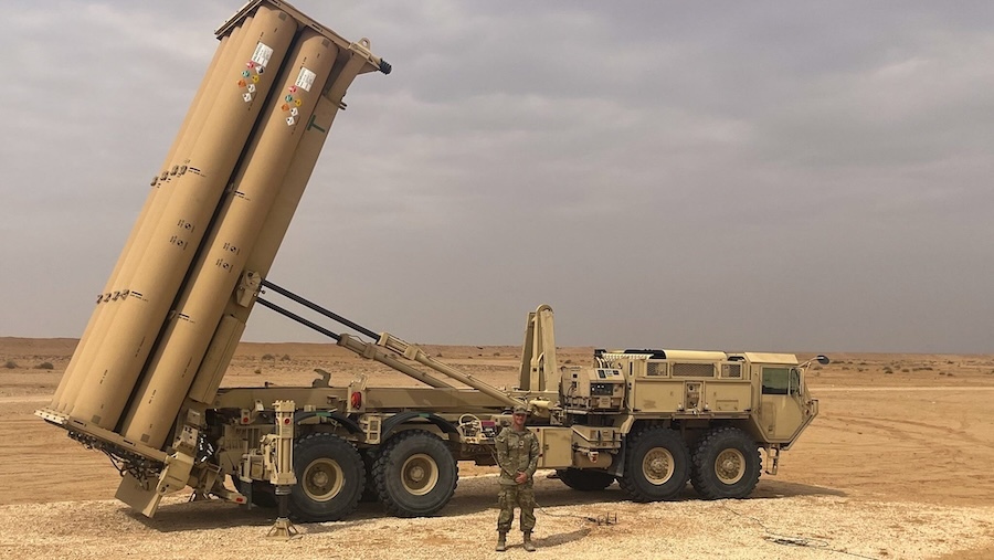THAAD launcher