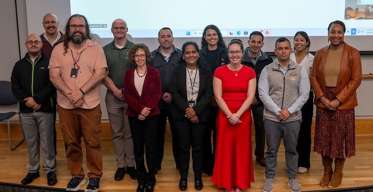 NPS students and faculty at MIRC Spring 2026 workshop and research showcase