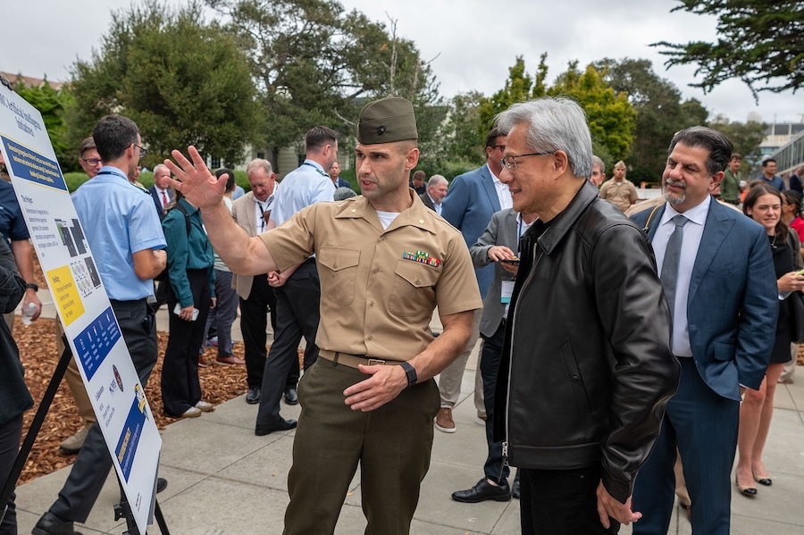 NPS student briefing Jensen Huang