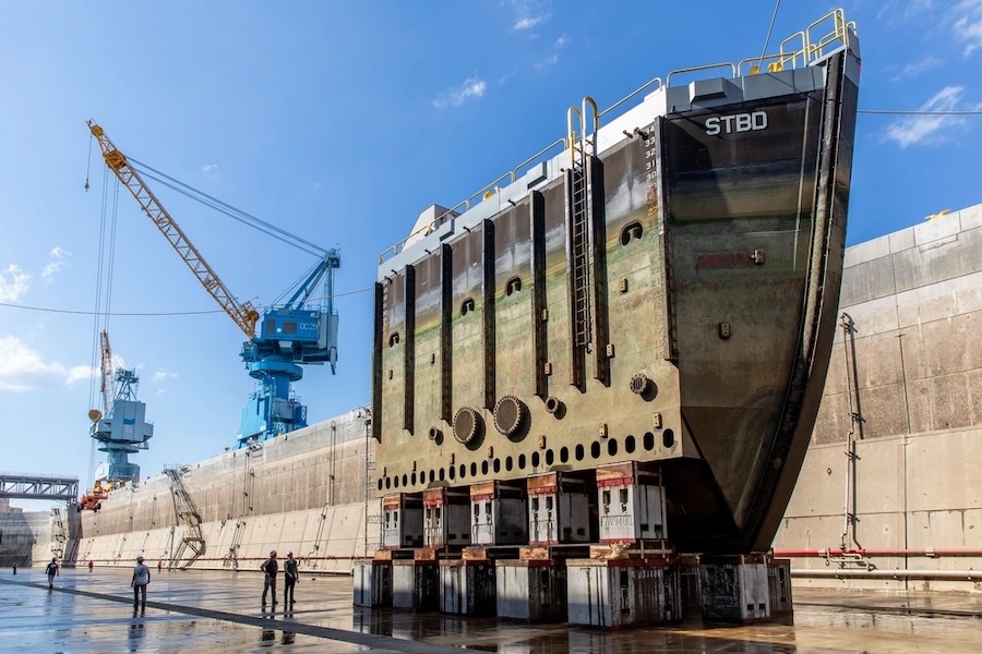 inspection of dry dock caissons