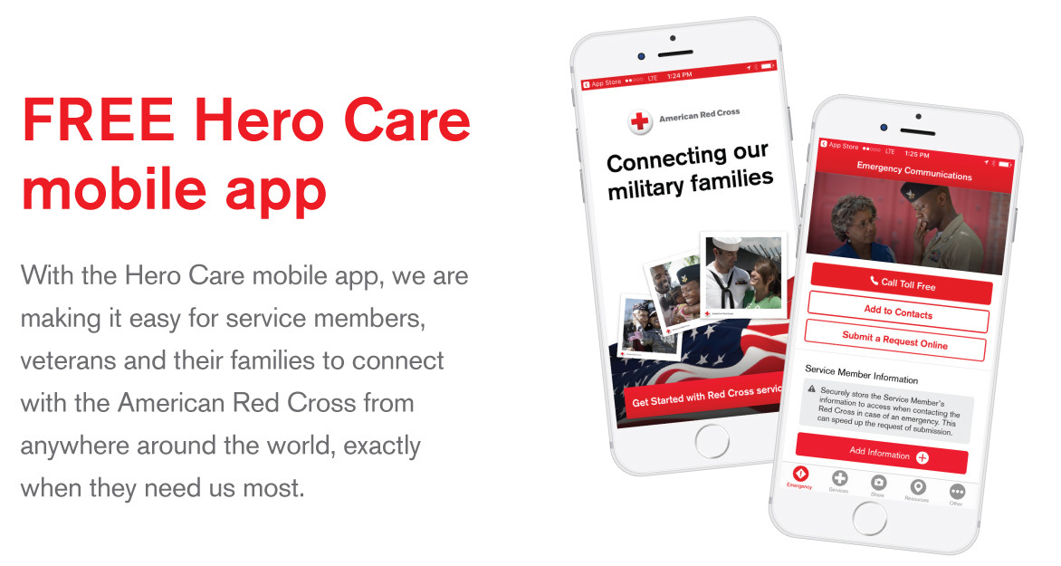 Red Cross Hero App Image