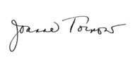 Joanne Tornow Signature