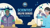 scientist selfie