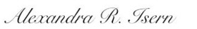 alexandra signature