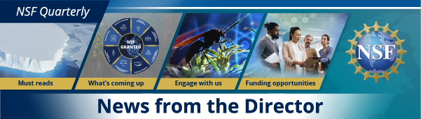 quarterly newsletter banner collage