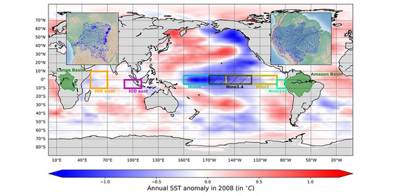 Map showing global sea surface temperature fluctuations. Credit Nature Communications (2023). DOI: 10.1038/s41467-023-35968-5