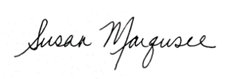 Susan Marqusee signature block