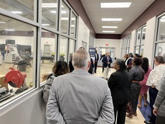 NSF EDU staff touring Hinds Community College
