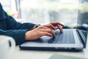 laptop stock photo
