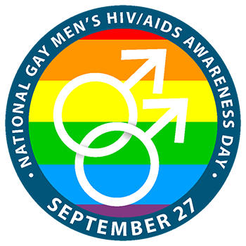 National Gay Men's HIV/AIDS Awareness Day logo