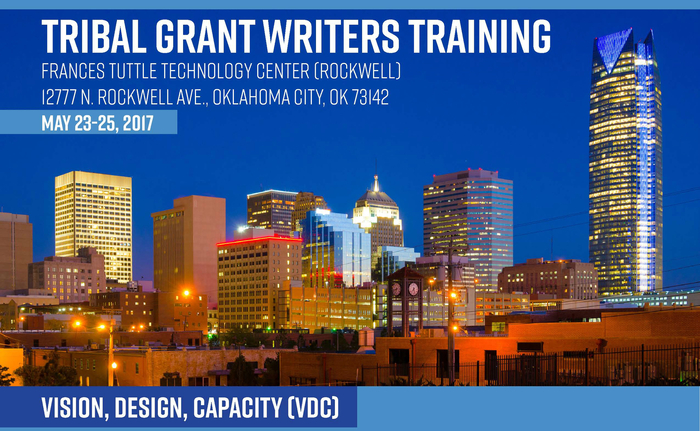 Tribal Grant Writers Training, May 23-25 in Oklahoma City, OK
