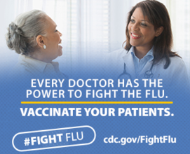 Every doctor has the power to fight the flu. Vaccinate your patients. #FightFlu. cdc.gov/FightFlu