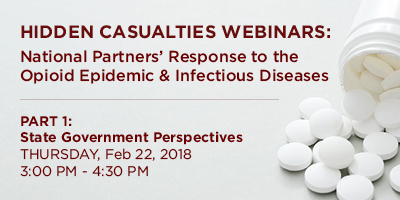 Hidden Casualties Webinars. Part 1: State Government Perspectives. Feb 22, 3 pm ET